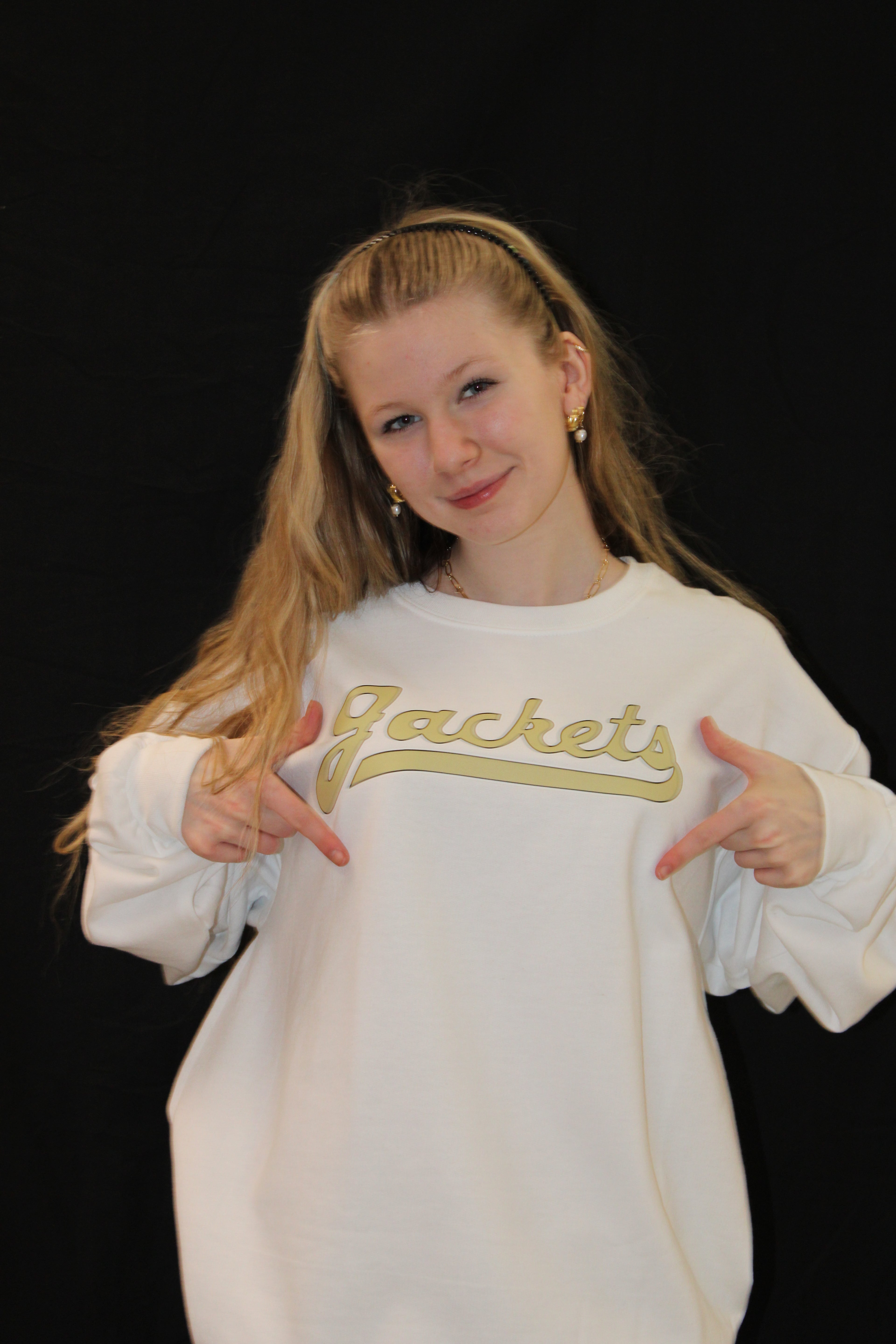 Jackets Script Crewneck