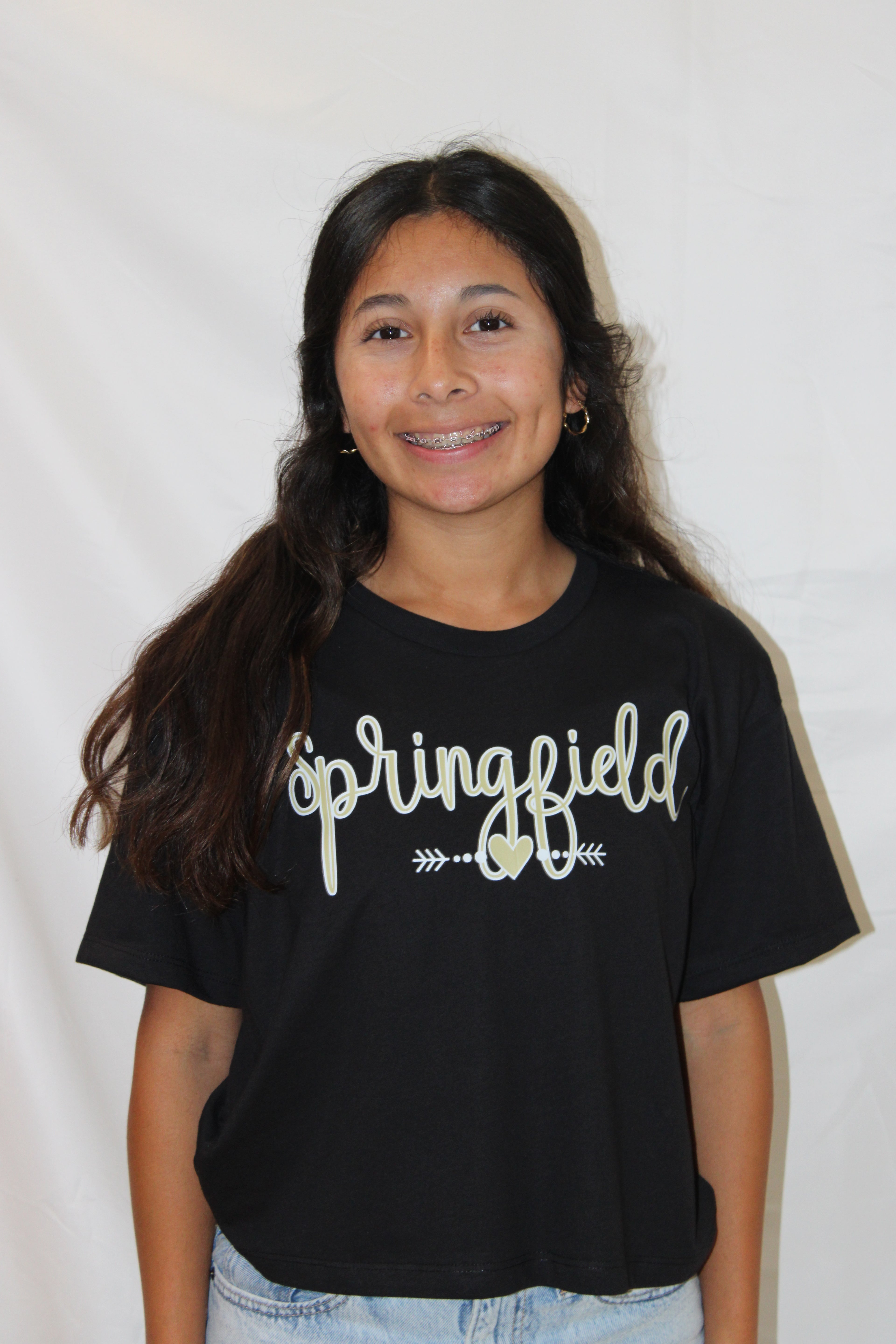 Springfield Heart Cropped Tee