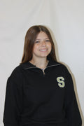 Power S Black Quarter-Zip