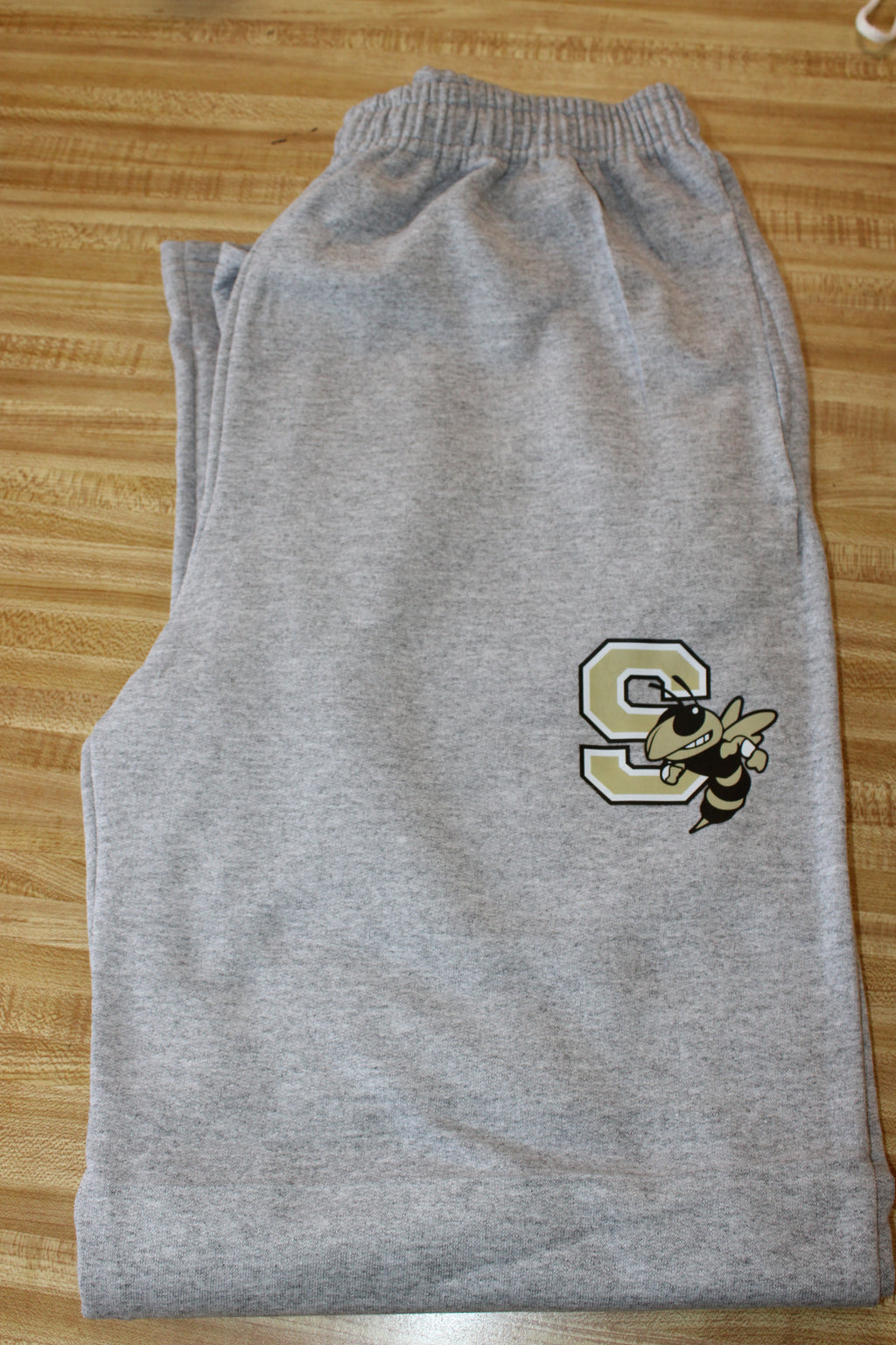 LIMITED STOCK- Grey Sweatpants Cuffed Bottom