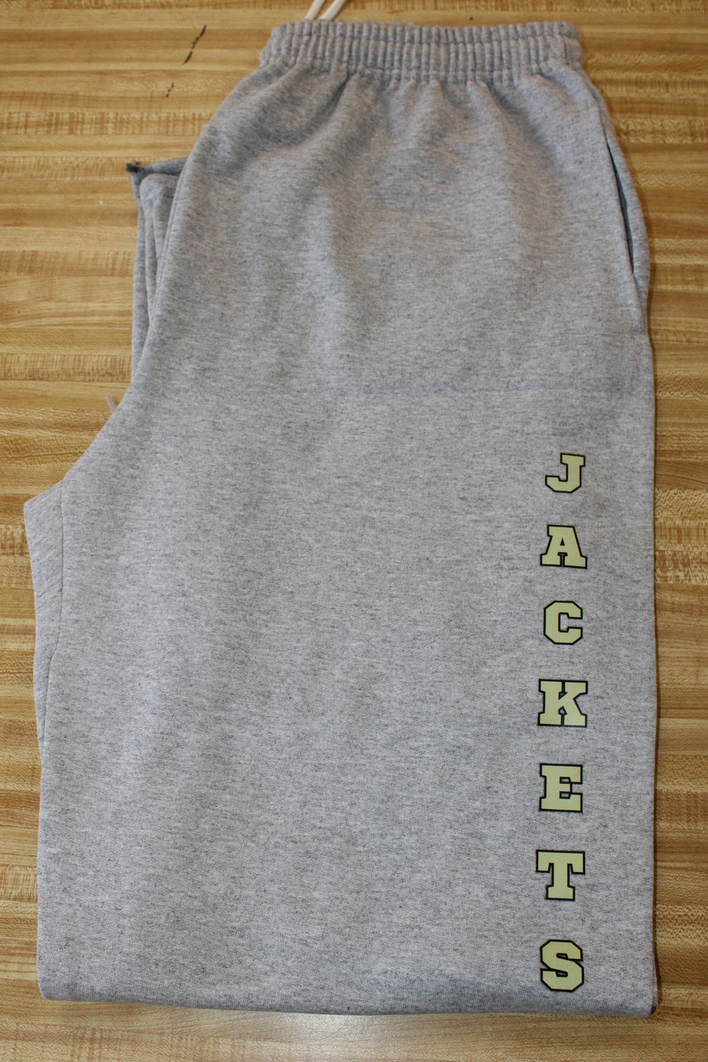 Grey Sweatpants Wide Legged
